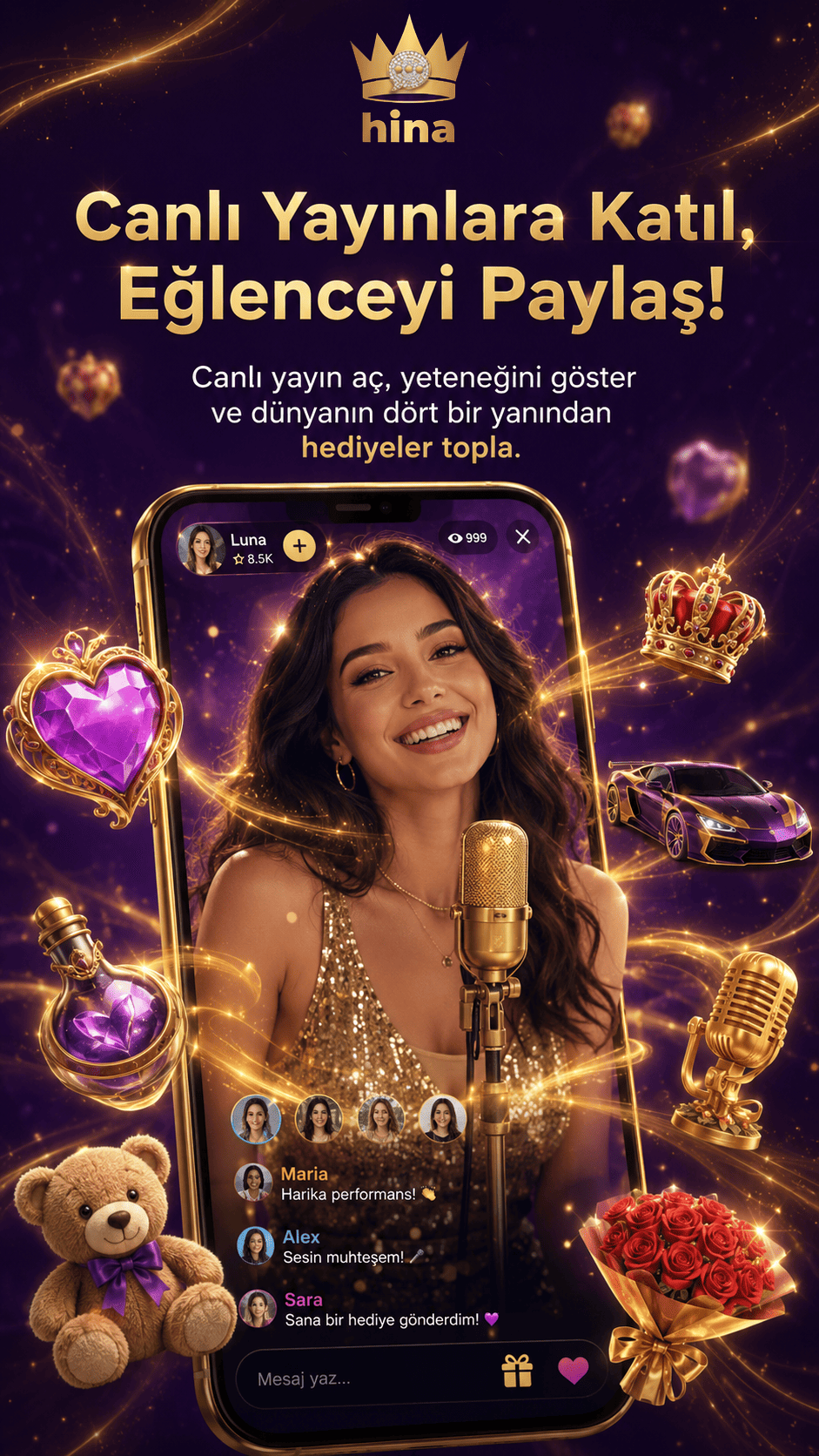 Canlı Yayınlara Katıl